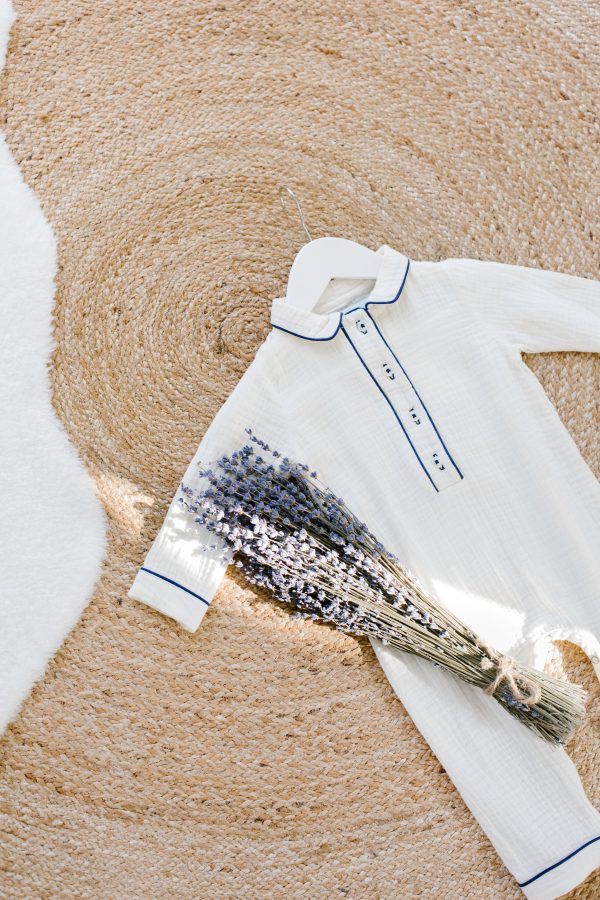 Pyjama bébé en double gaze de coton bio - certifié OEKO tex